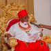 Oba of Benin felicitates with Obaseki, Shaibu on second term inauguration