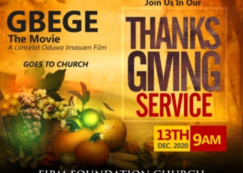 Lancelot Imasuen’s Gbege lands at Firm Foundation Church, Benin