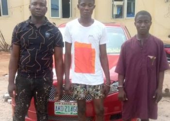 Edo State Police Command arrest notorious interstate armed robbers