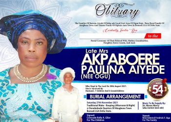 Kelly Gilor set to bury mum in grand style