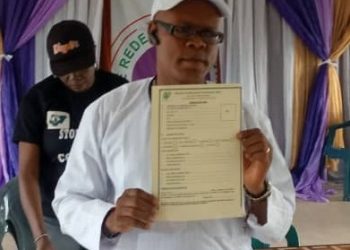 Breaking News: Alenkhe picks Edo NUJ chairmanship form, promises to play by the rules and regulations