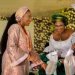 Frenzy as Olori Atuwatse lll brings succour to Delta community