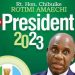 2023: Ogoni women pray for Amaechi
