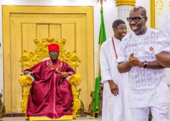 We pray for your success, Oba of Benin tells Obaseki