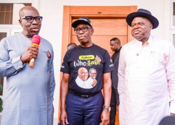 2023: Obaseki, Diri and Okowa strategize on PDP election victory