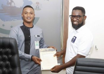Football Academy visits PAP Interim Administrator (Photos)