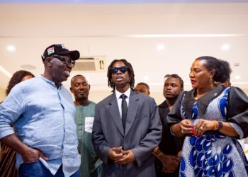 Obaseki, Rema talk about entertainment project