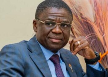 Just In: Shaibu’s security post demolished