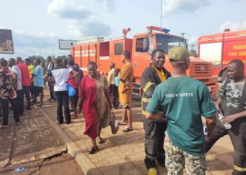 Millions lost in mid day fire outbreak in Benin
