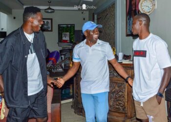 Day ex-deputy governor of Edo State, Shaibu, played host to ex-Bendel Insurance stars
