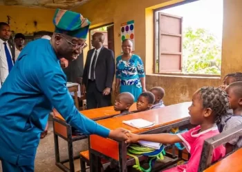 Okpebholo inspects schools, frowns at deplorable conditions of facilities