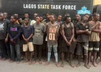 Taskforce raids black spots, arrests 227 suspects in Lagos
