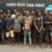 Taskforce raids black spots, arrests 227 suspects in Lagos