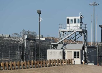 ‘Hell on earth’: immigrants held in new California detention facility beg for help