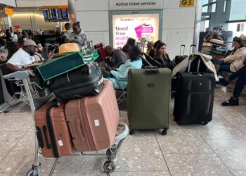 Delays continue at Heathrow, Brussels and Berlin airports after alleged cyber-attack