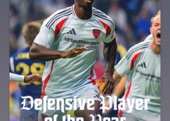 FC Dallas Nigerian star, Osaze Urhoghide, wins MLS defender of the season