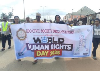 World Human Rights Day: Edo civil society organisation charge Okpebholo to wake up to his responsibility of securing lives, properties