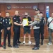 Crime boss, Steven Lyons, paraded by Bali police after airport arrest