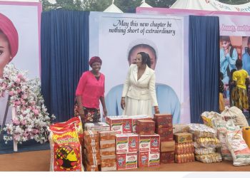 How a lady left the shores of UK to celebrate her birthday at the IDPs Camp in Uhogua, Edo State