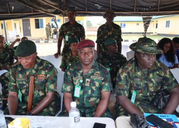COAS celebrates sallah luncheon with troops of 4 Brigade at FOB Ehor